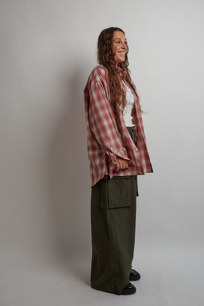 Red & White Checkered Shirt