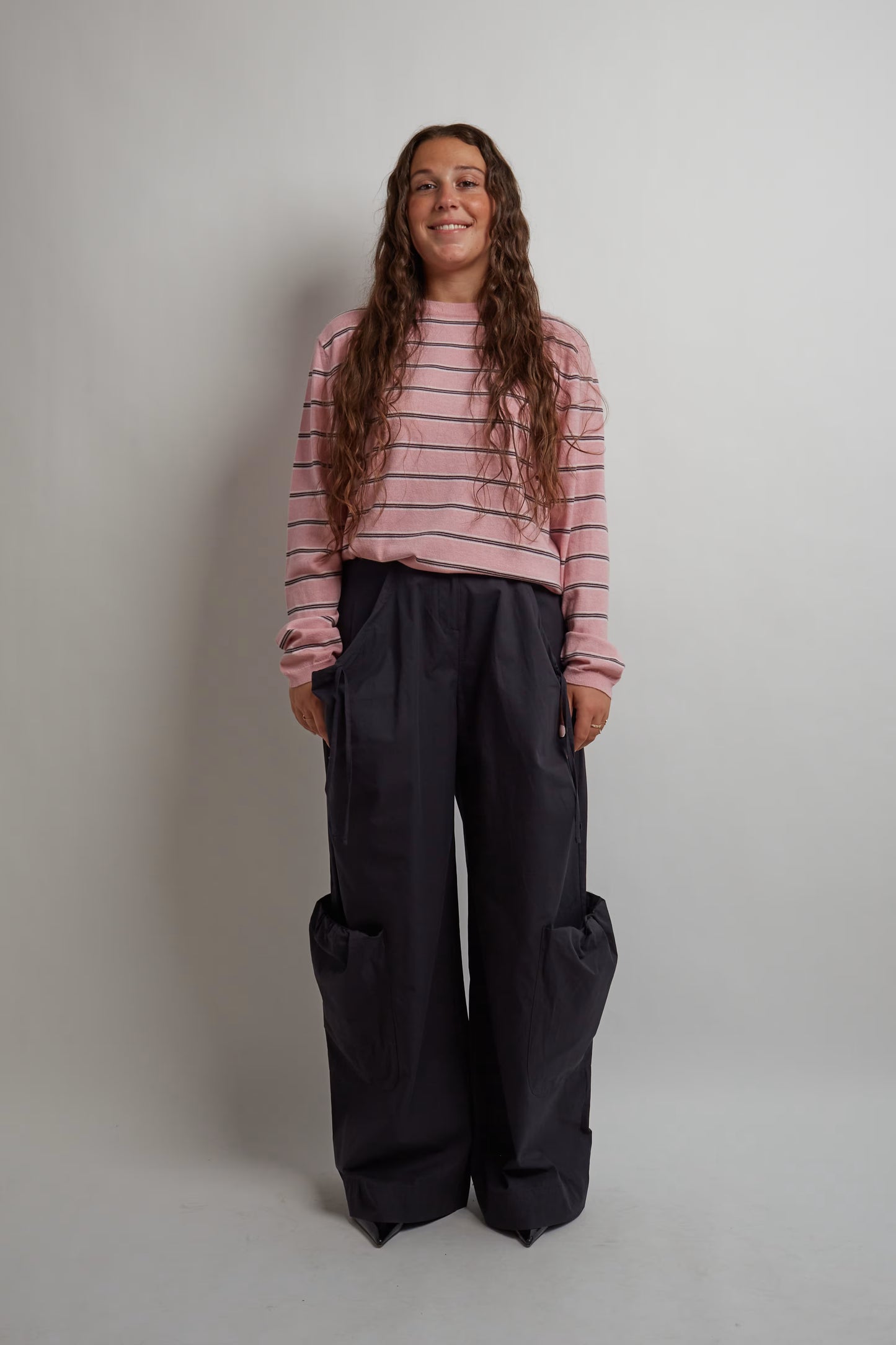 Pink Striped Long Sleeve