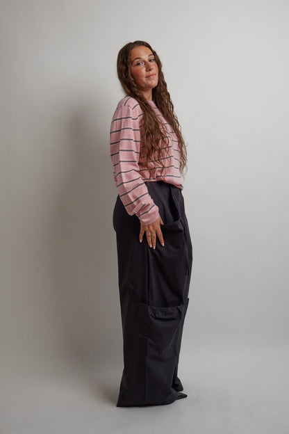 Pink Striped Long Sleeve