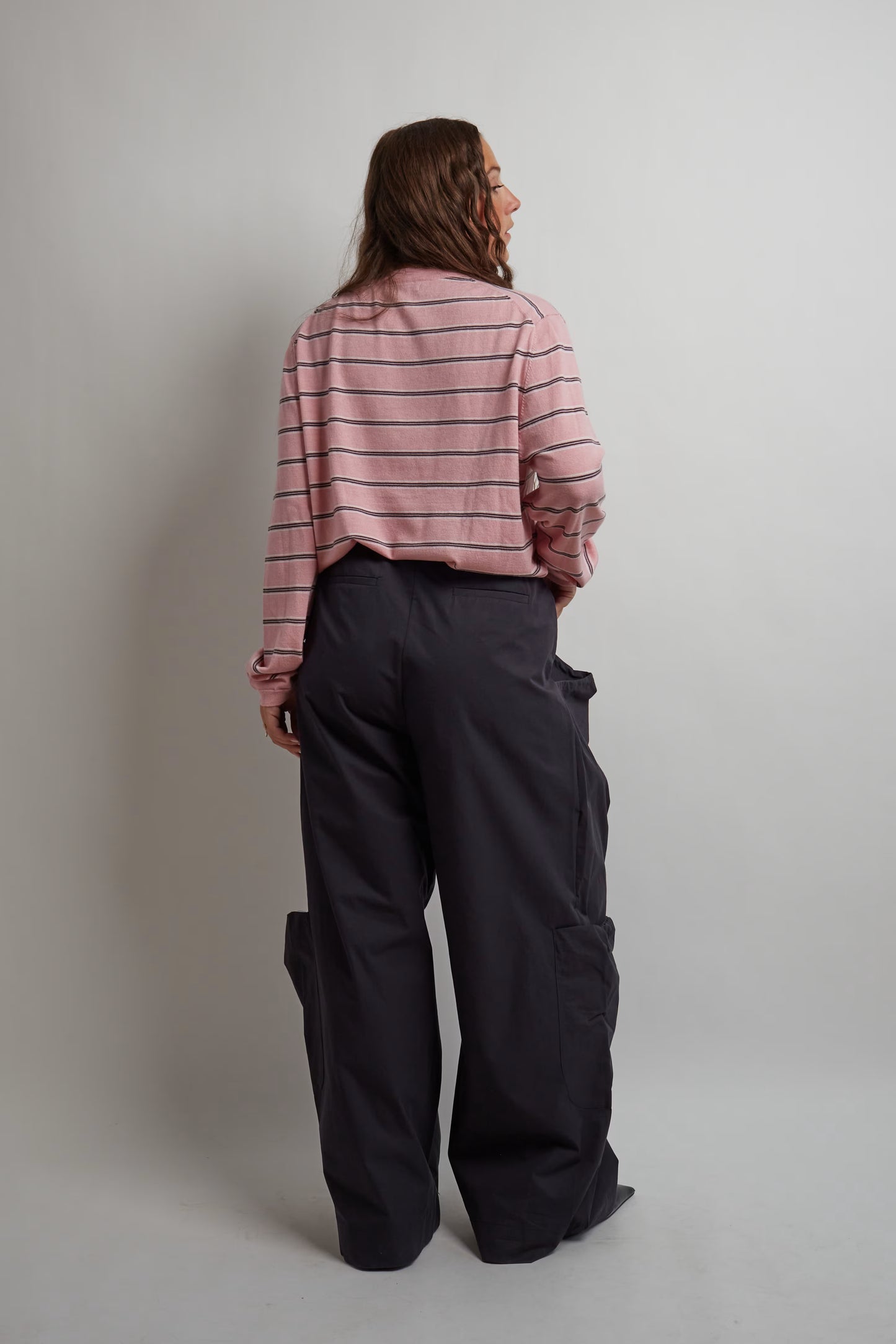 Pink Striped Long Sleeve