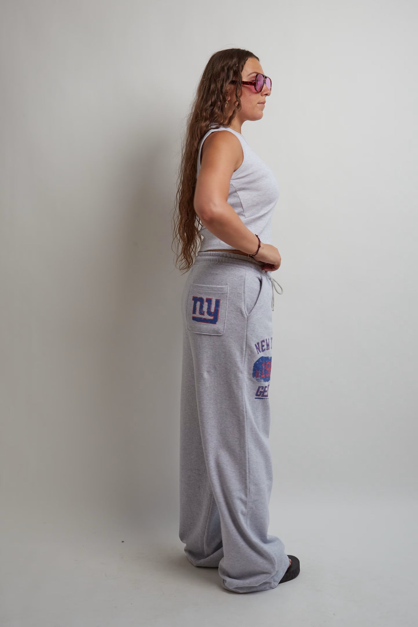Grey New York Jogging