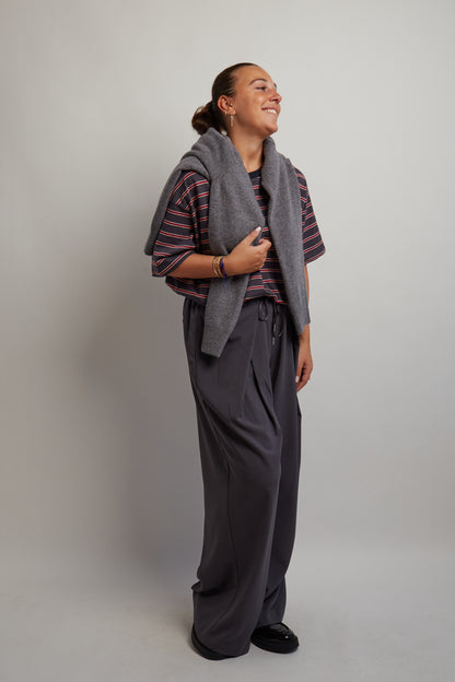 Charcoal Loose Fitted Pants