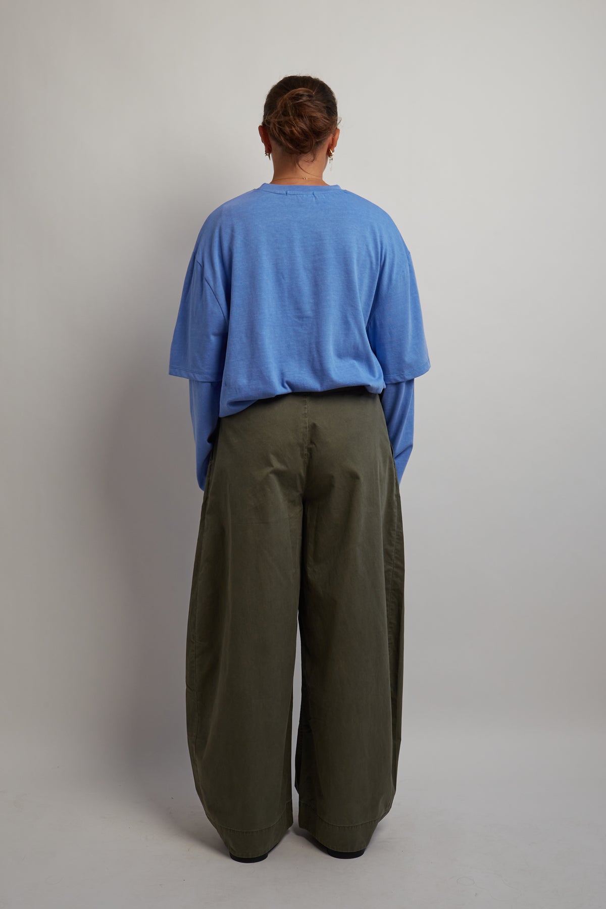 Steel Blue Layered Long Sleeve