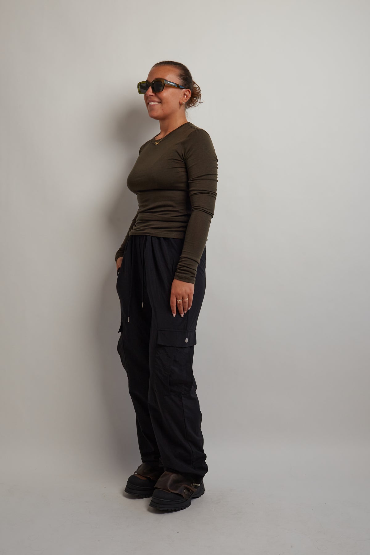 Black Cargo Pants
