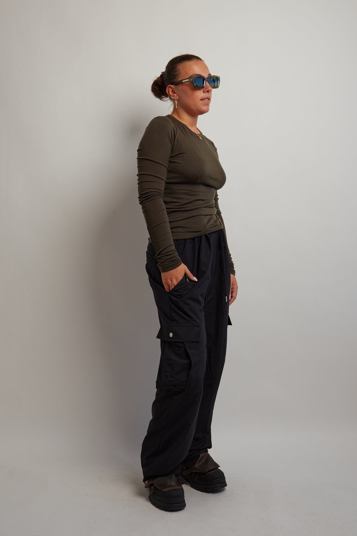 Black Cargo Pants