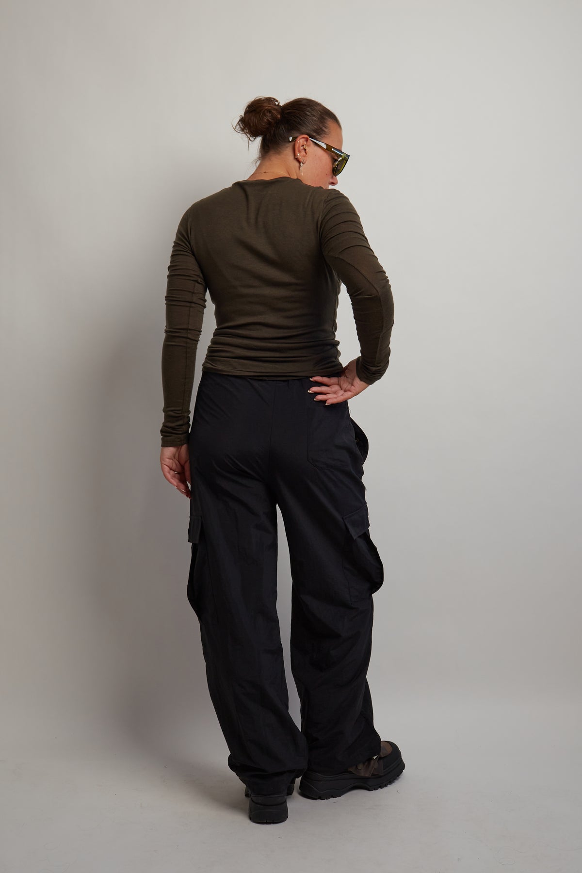 Black Cargo Pants