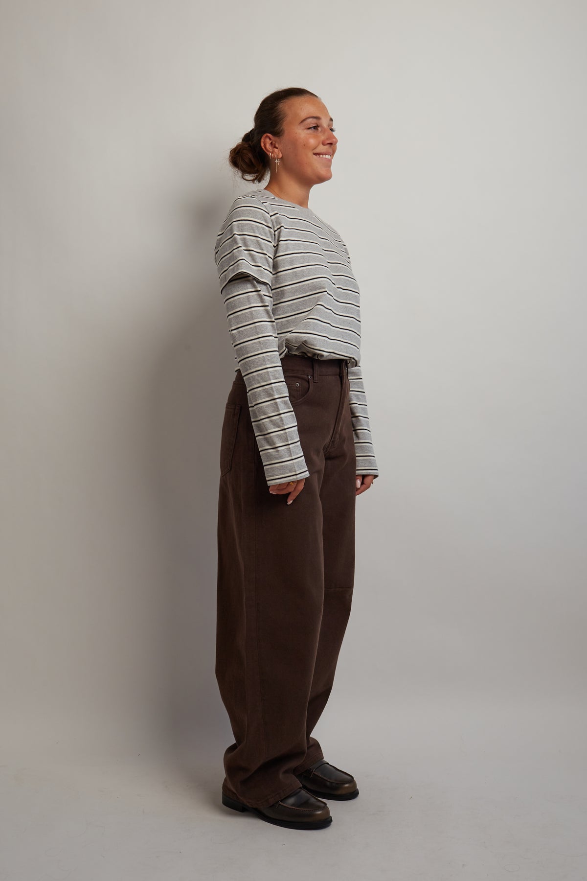 Brown Baggy Jeans