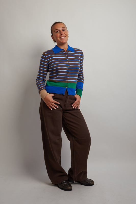 Brown Baggy Jeans