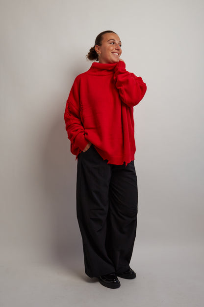 Black Loose Fitted Pants