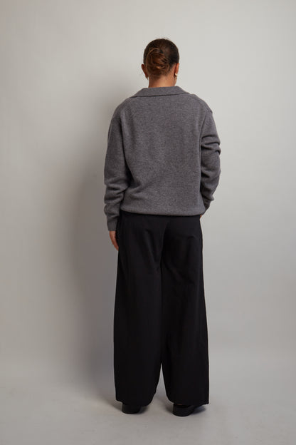 Black Loose Fitted Pants
