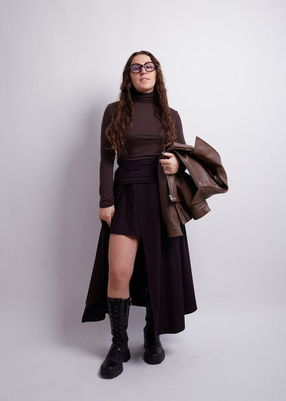 Brown Butter Soft Thin Turtleneck