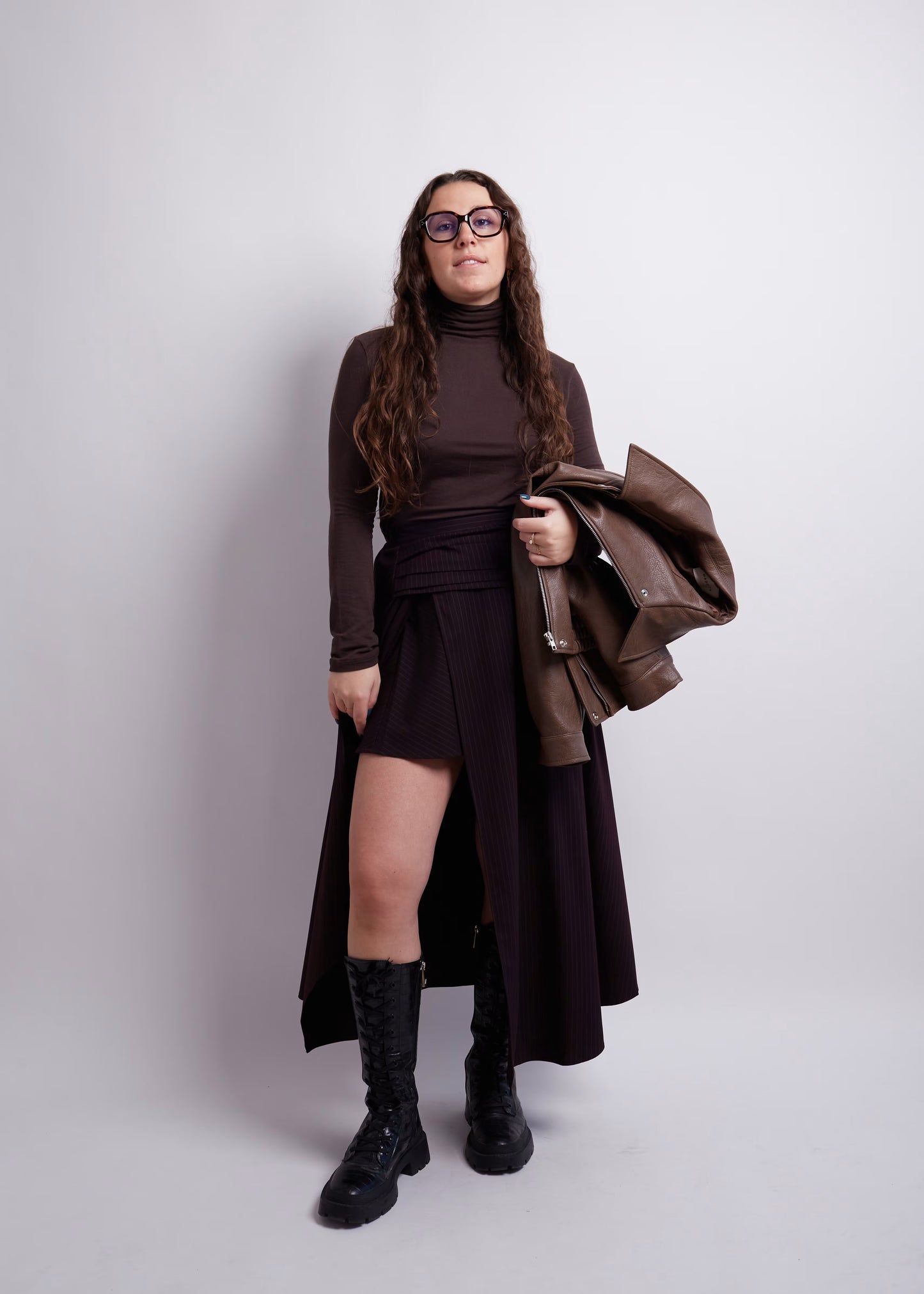 Brown Butter Soft Thin Turtleneck