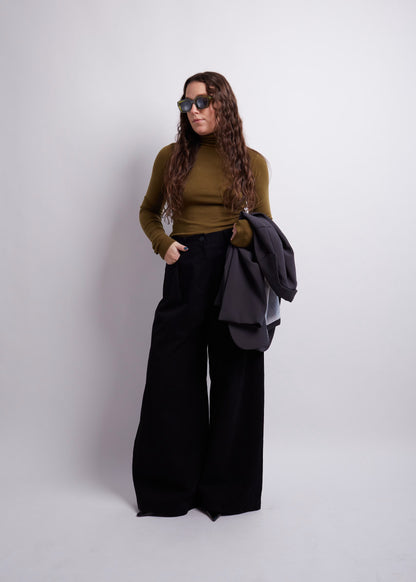 Light Khaki Turtleneck