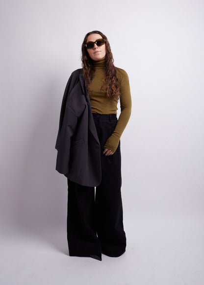 Light Khaki Turtleneck