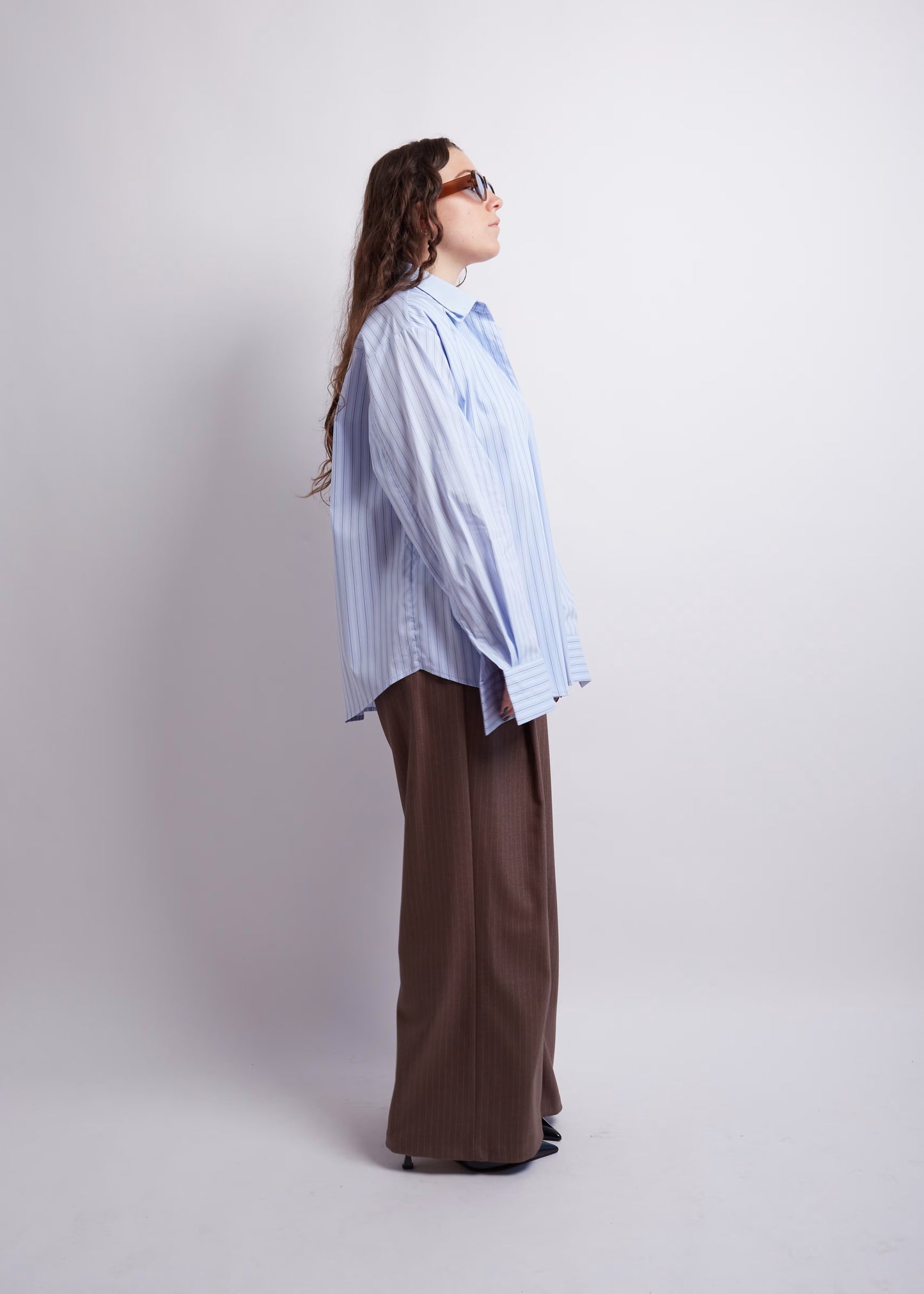 Light Blue Double Layered Shirt