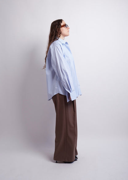 Light Blue Double Layered Shirt