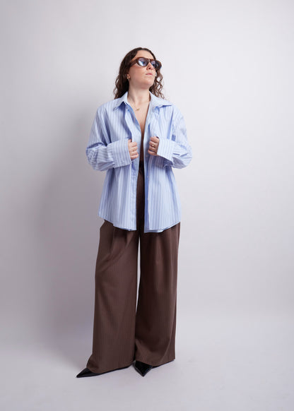 Light Blue Double Layered Shirt