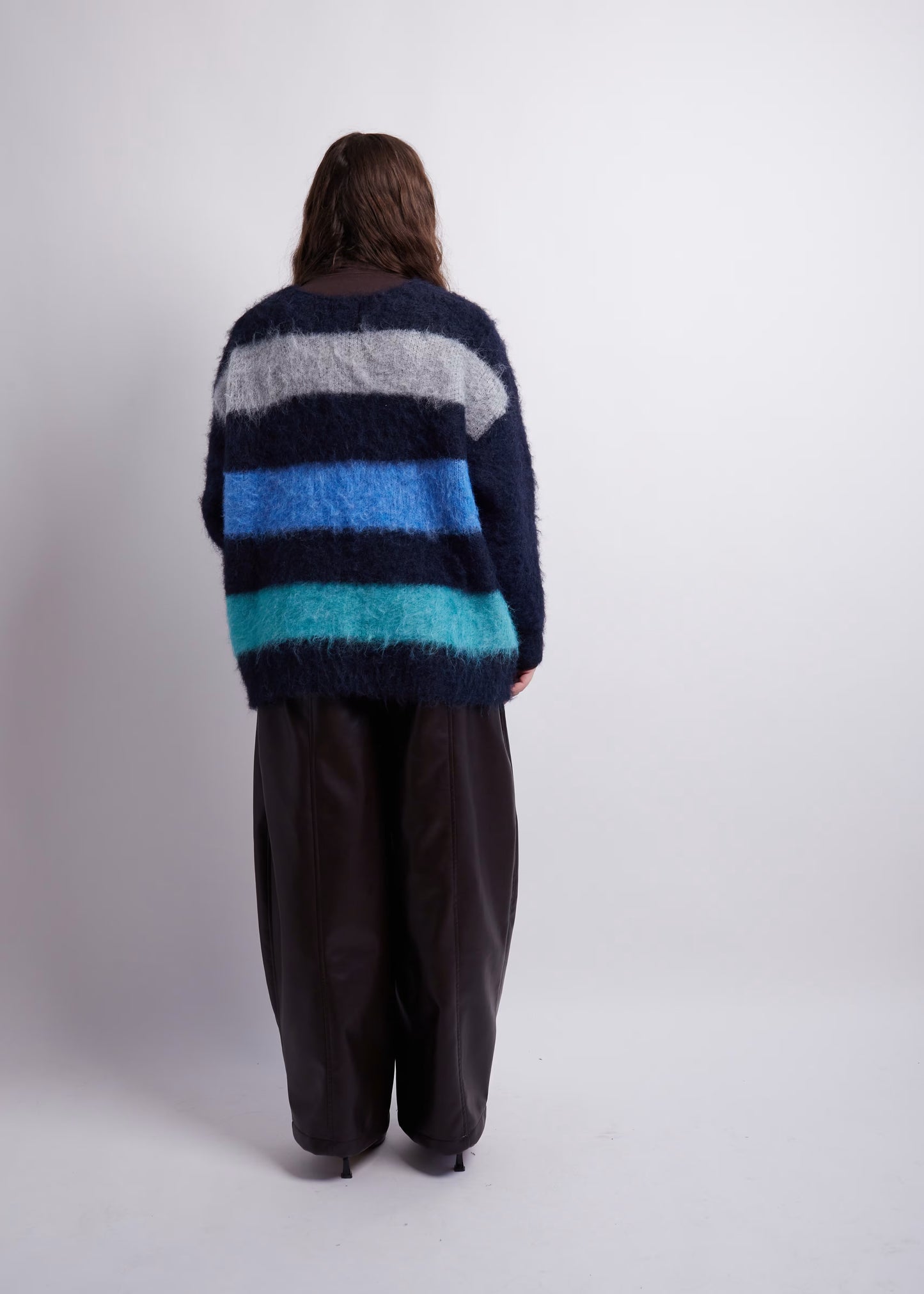 Multi Colored Fuzzy Cardigan