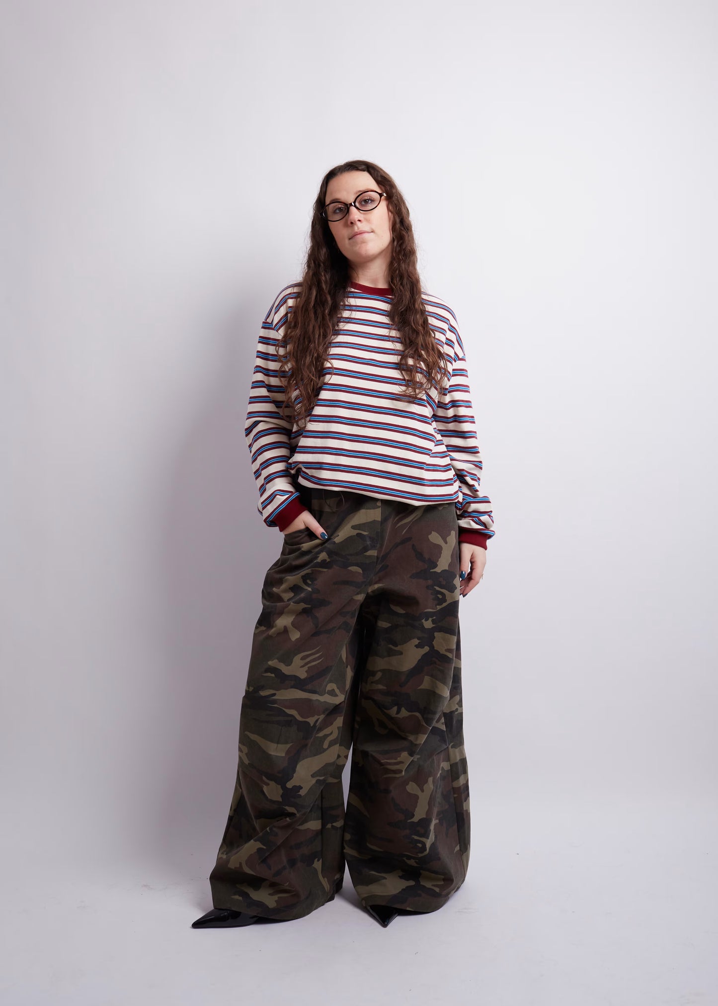Oversized Camo Pants