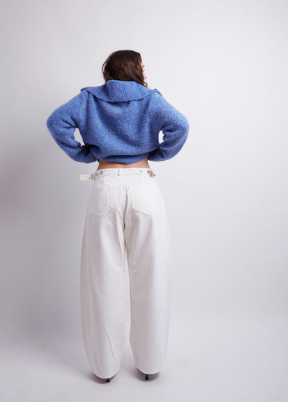 Ivory Resizable Waist Pants