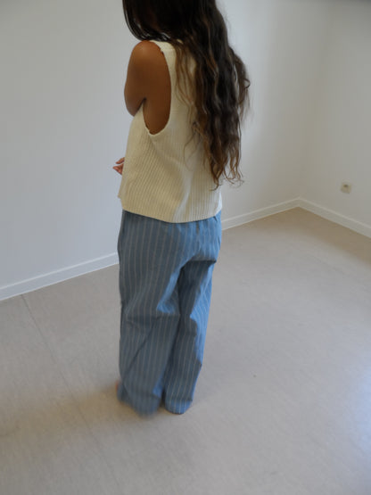 Blue Baggy Pants