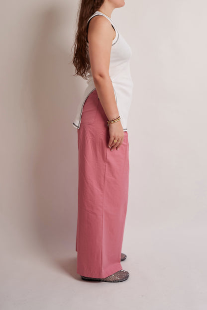 Pink Cargo Pants