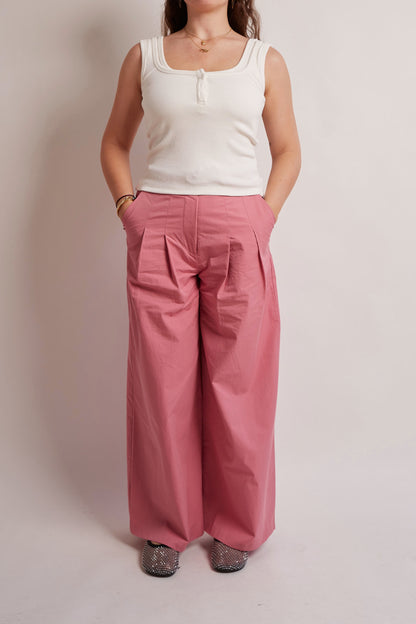 Pink Cargo Pants